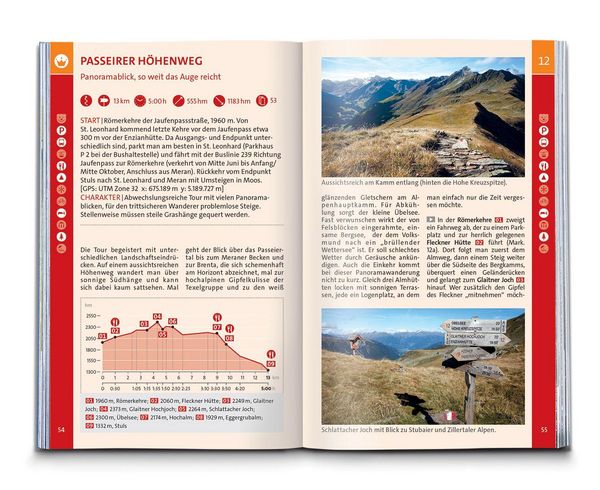 Produktbild: KOMPASS Wanderf&uuml;hrer Meran und Umgebung, Passeiertal, Texelgruppe, Ultental, 60 Touren mit Extra-Tourenkarte