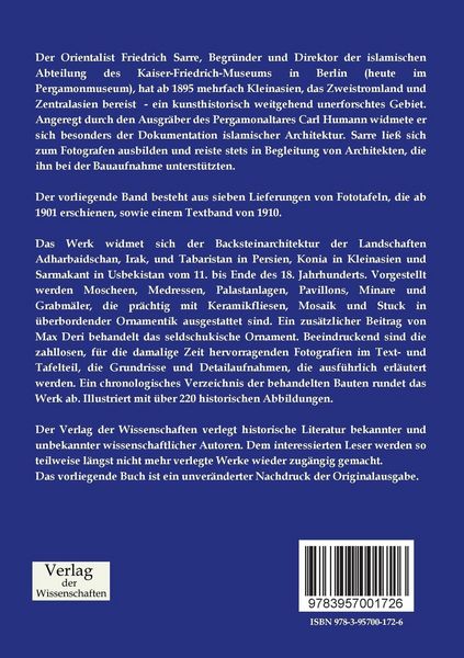Produktbild: Denkm&auml;ler Persischer Baukunst
