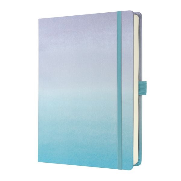 SIGEL JB100 Notizbuch Jolie, A5+, dotted, blau, violett