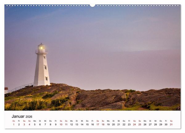 Produktbild: Neufundland - wilde Sch&ouml;nheit im Atlantik (hochwertiger Premium Wandkalender 2026 DIN A2 quer), Kunstdruck in Hochglanz