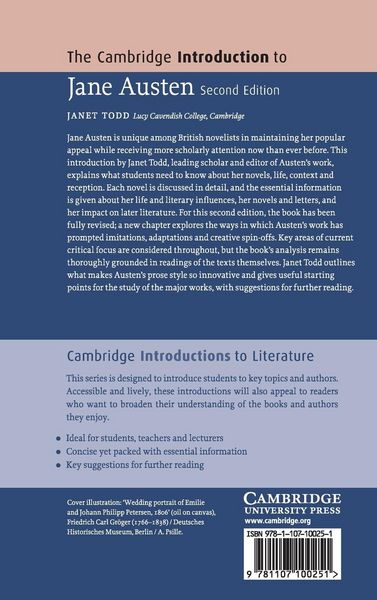 Produktbild: The Cambridge Introduction to Jane Austen
