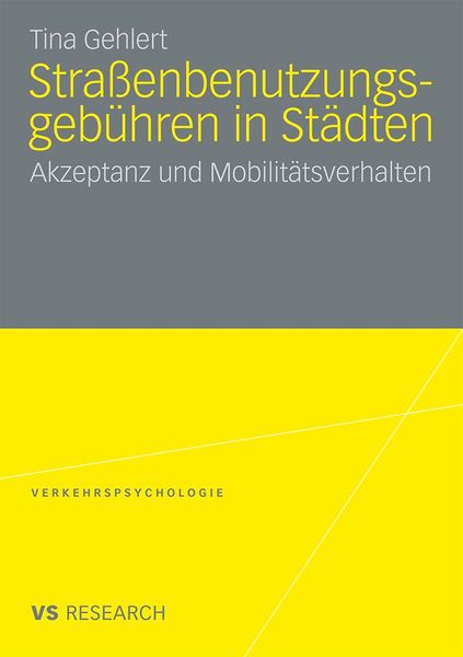 Produktbild: Stra&szlig;enbenutzungsgeb&uuml;hren in St&auml;dten