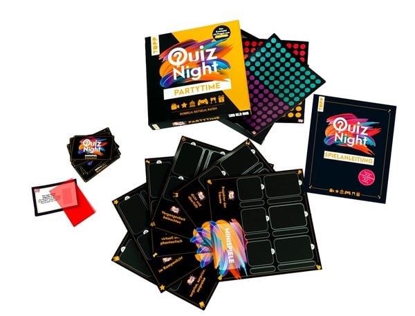 TOPP Quiznight - Partytime: RUBBELN, RÄTSELN, RATEN