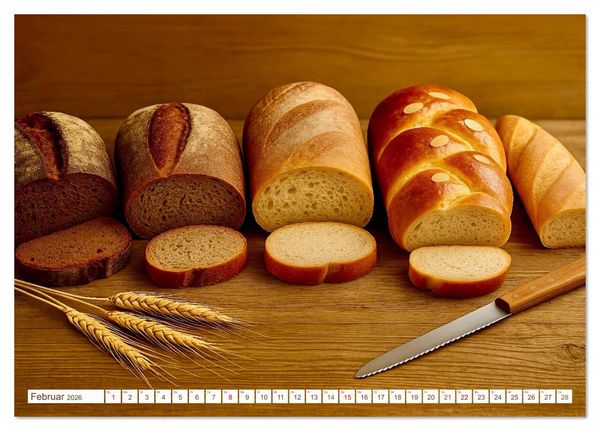 Produktbild: B&auml;cker und Backstuben (Tischkalender 2026 DIN A5 quer), CALVENDO Monatskalender