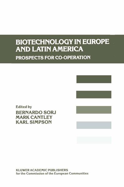 Produktbild: Biotechnology in Europe and Latin America