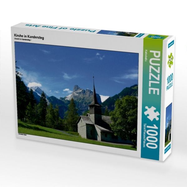 Kirche in Kandersteg (Puzzle)