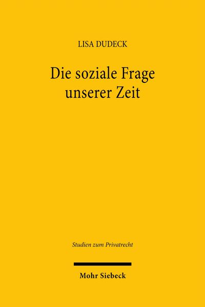 Produktbild: Die soziale Frage unserer Zeit
