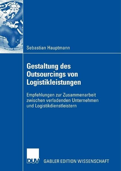 Produktbild: Gestaltung des Outsourcings von Logistikleistungen
