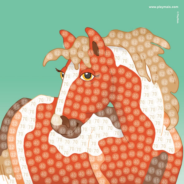 Produktbild: PlayMais Trendy Mosaic Horse