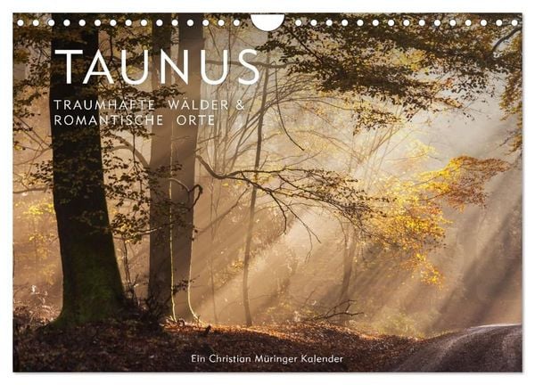 Produktbild: Taunus - Traumhafte W&auml;lder und romantische Orte (Wandkalender 2027 DIN A4 quer), CALVENDO Monatskalender
