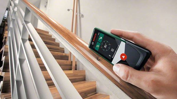 Produktbild: Bosch Home and Garden AdvancedDistance 50C Laser-Entfernungsmesser Bluetooth, Touchscreen 50 m