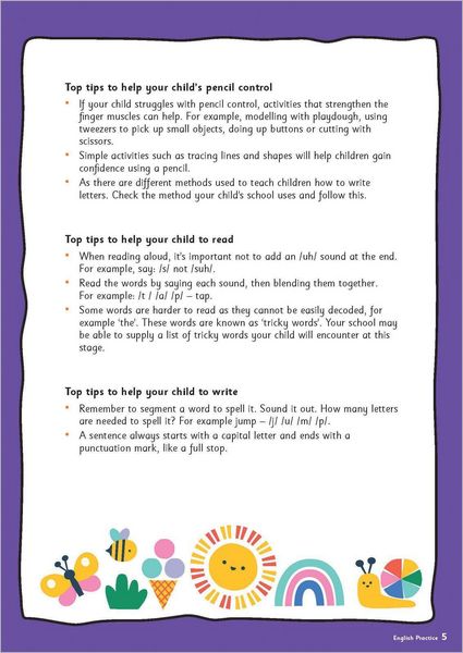 Produktbild: English Practice Book for Ages 4-5