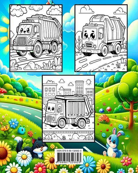 Produktbild: Garbage Truck Coloring Book