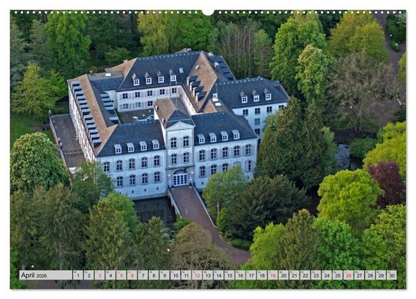 Produktbild: Aachen aus der Luft - Eine Fahrt mit dem Hei&szlig;luftballon (hochwertiger Premium Wandkalender 2026 DIN A2 quer), Kunstdruck in Hochglanz