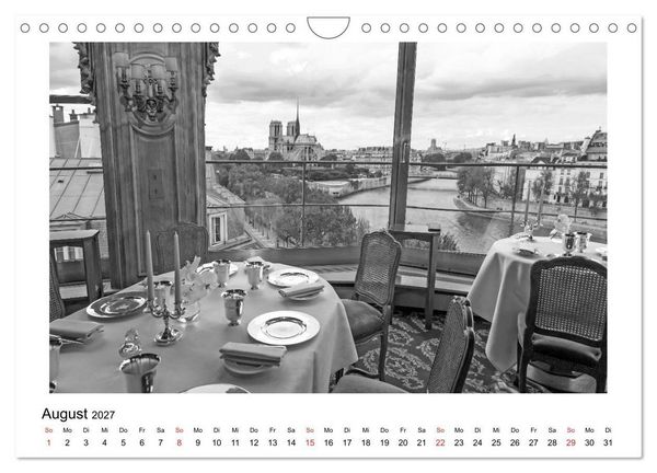 Produktbild: Paris vive la m&eacute;tropole (Wandkalender 2027 DIN A4 quer), CALVENDO Monatskalender