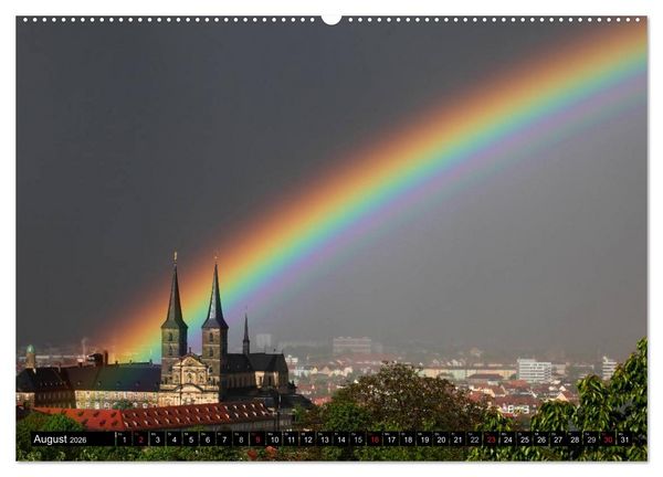 Produktbild: Bezauberndes Bamberg (Wandkalender 2026 DIN A2 quer), CALVENDO Monatskalender