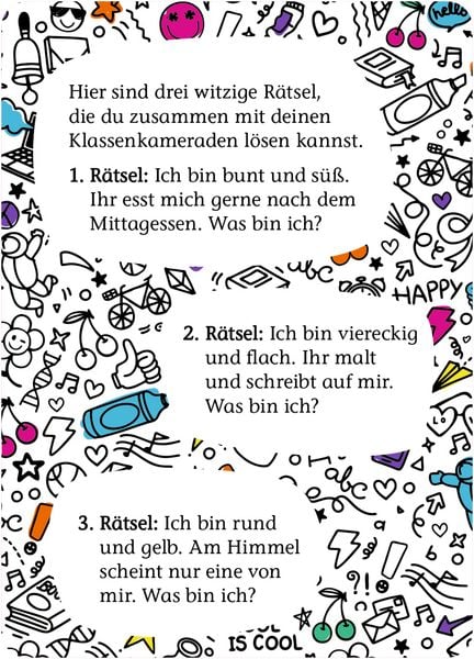 Produktbild: Kartenbox - Meine Pausen-Spiele-Box zum Schulstart