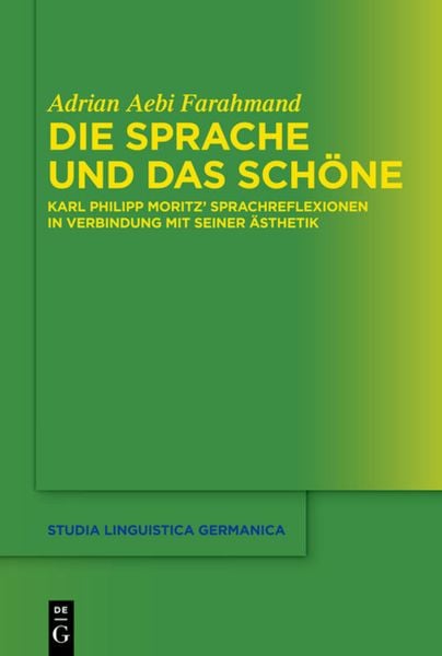 Produktbild: Die Sprache und das Sch&ouml;ne