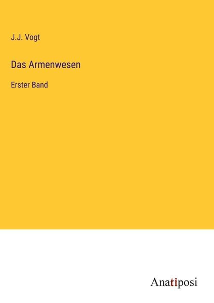 Produktbild: Das Armenwesen