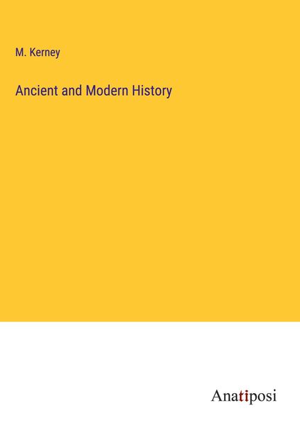 Produktbild: Ancient and Modern History