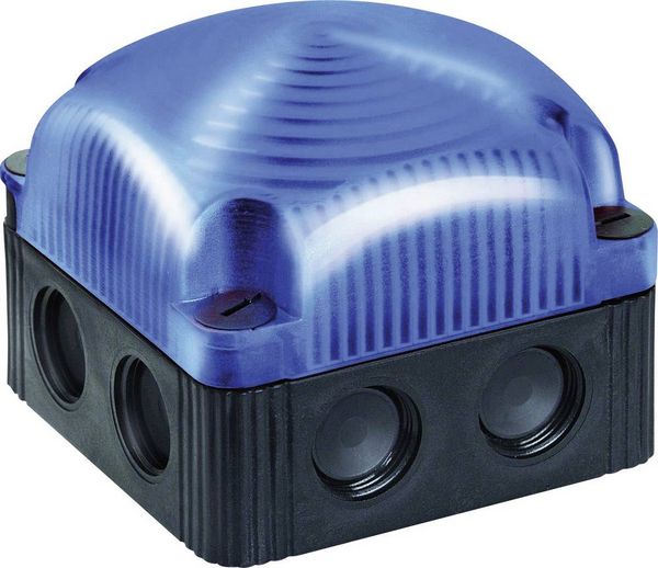 Werma Signaltechnik Signalleuchte LED 853.500.55 853.500.55 Blau Dauerlicht 24 V/DC
