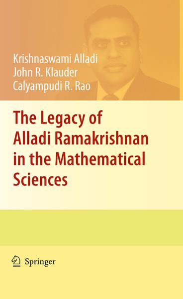 Produktbild: The Legacy of Alladi Ramakrishnan in the Mathematical Sciences