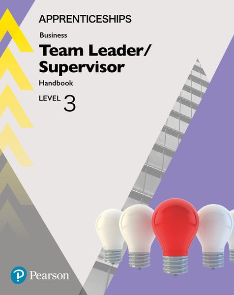 Produktbild: Apprenticeship Team Leader / Supervisor Level 3 Handbook + ActiveBook