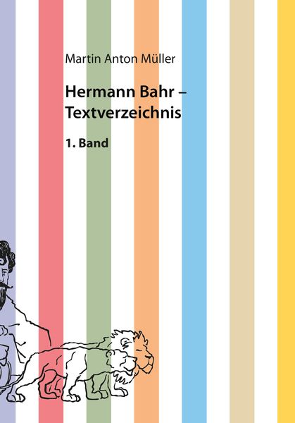 Produktbild: Hermann Bahr - Textverzeichnis