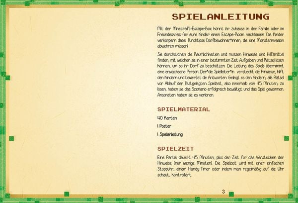 Produktbild: Die Escape-Box für Minecraft-Fans: Der Angriff der Zombies!