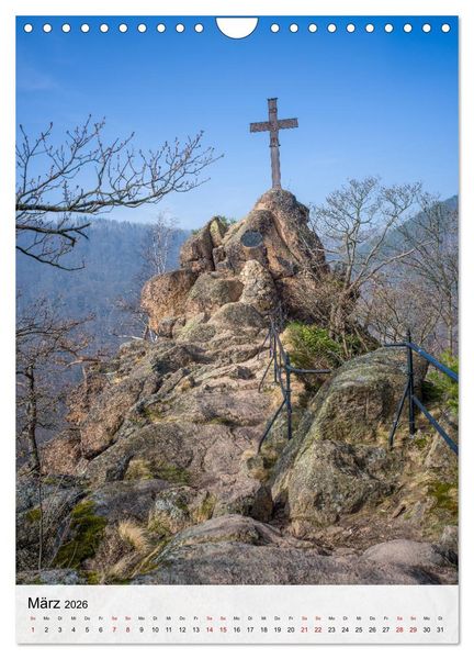 Produktbild: Harzer Landschaften - 12 Monate im Naturparadies Harz (Wandkalender 2026 DIN A4 hoch), CALVENDO Monatskalender