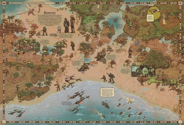 Produktbild: Star Wars: Der gro&szlig;e Atlas der Galaxis - Kartografie, Zeitabl&auml;ufe & Historische Figuren