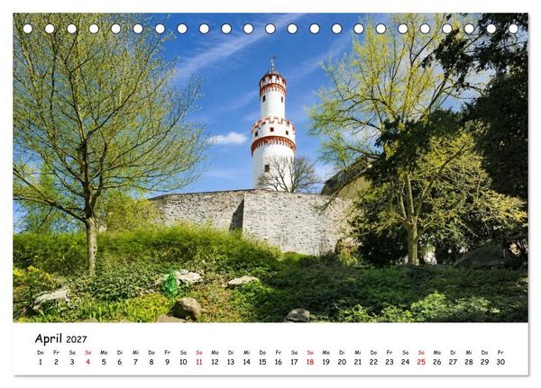 Produktbild: Bad Homburg Schlossblick (Tischkalender 2027 DIN A5 quer), CALVENDO Monatskalender
