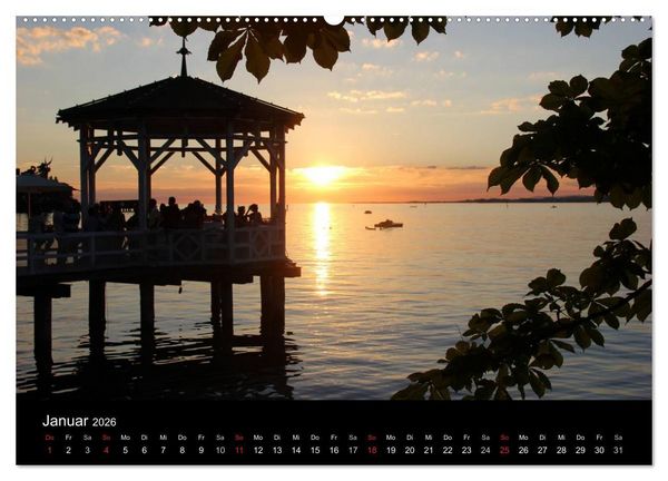 Produktbild: Faszination Bodensee (Wandkalender 2026 DIN A2 quer), CALVENDO Monatskalender