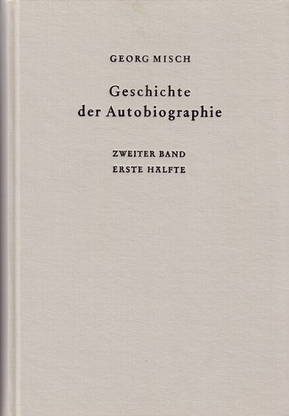 Produktbild: Geschichte der Autobiographie