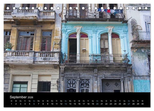 Produktbild: Cuba Highlights (Tischkalender 2026 DIN A5 quer), CALVENDO Monatskalender