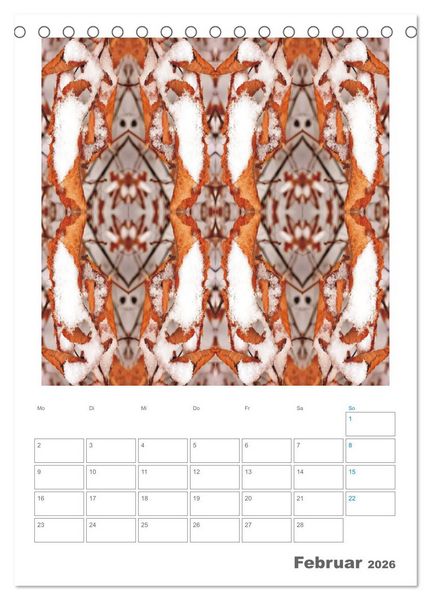 Produktbild: Axis Mater Naturae (Tischkalender 2026 DIN A5 hoch), CALVENDO Monatskalender