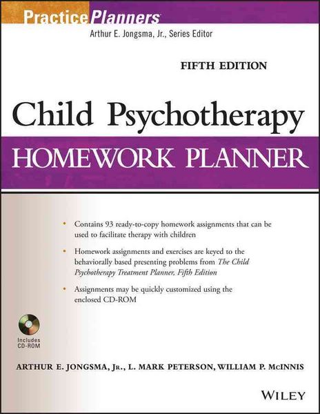 Produktbild: Child Psychotherapy Homework Planner