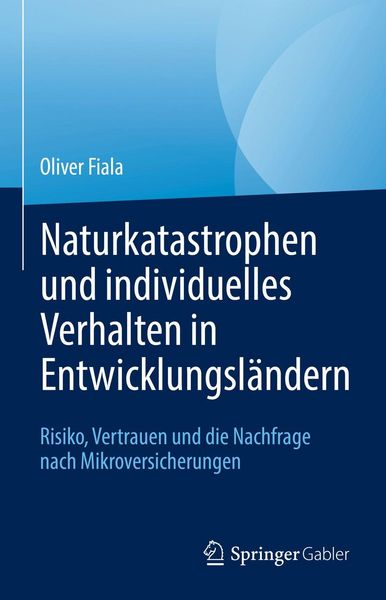 Produktbild: Naturkatastrophen und individuelles Verhalten in Entwicklungsl&auml;ndern