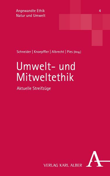 Produktbild: Umwelt- und Mitweltethik
