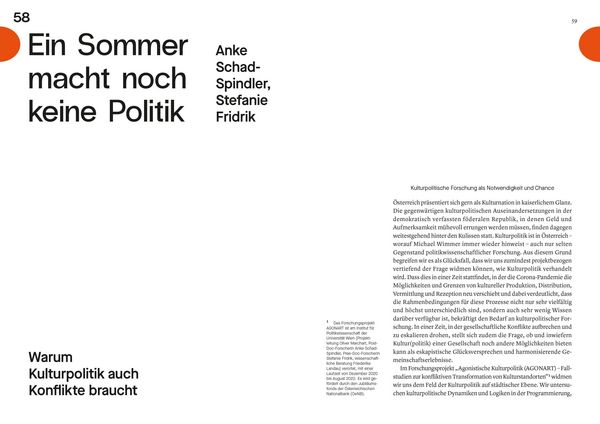 Produktbild: F&uuml;r eine neue Agenda der Kulturpolitik
