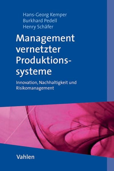 Produktbild: Management vernetzter Produktionssysteme