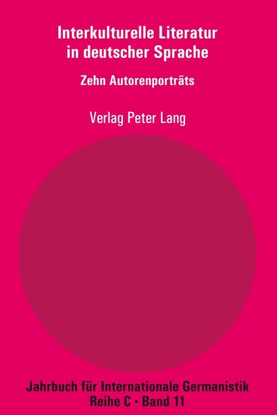 Produktbild: Interkulturelle Literatur in deutscher Sprache