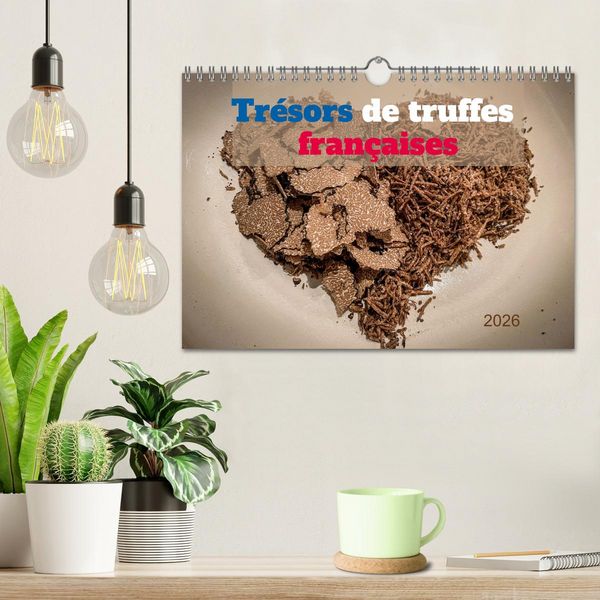 Produktbild: Tr&eacute;sors de truffes fran&ccedil;aises (Calendrier mural 2026 DIN A4 vertical), CALVENDO calendrier mensuel