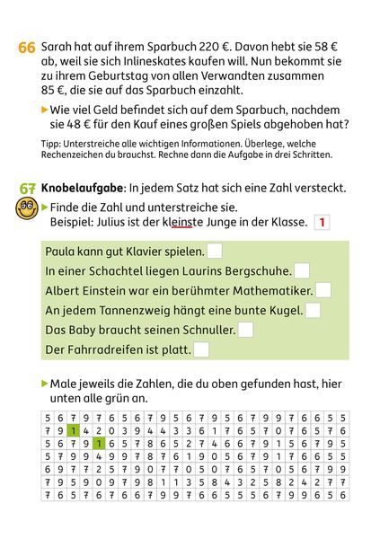 Produktbild: Mathe 3. Klasse &Uuml;bungsheft - Textaufgaben