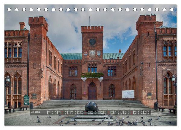 Produktbild: Polnische Bernsteink&uuml;ste (Tischkalender 2026 DIN A5 quer), CALVENDO Monatskalender
