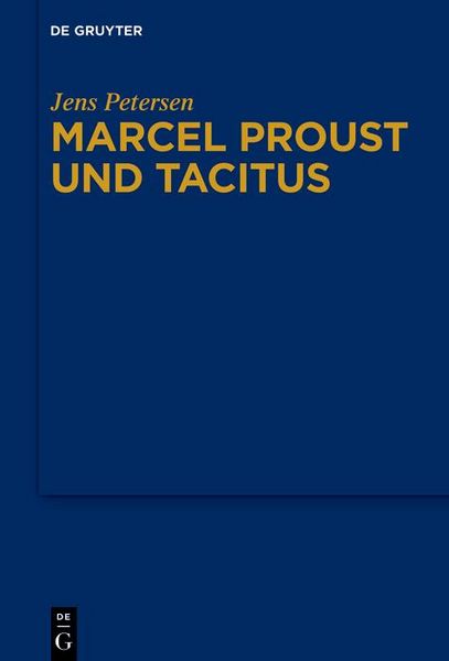 Produktbild: Marcel Proust und Tacitus