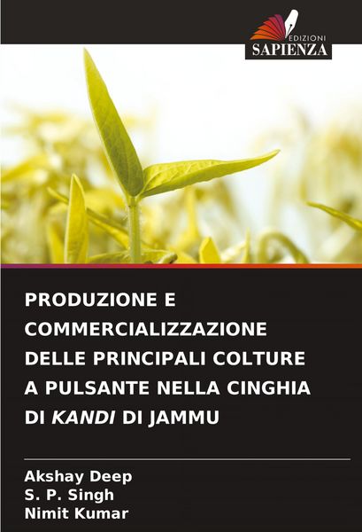 Produktbild: Produzione E Commercializzazione Delle Principali Colture a Pulsante Nella Cinghia Di Kandi Di Jammu