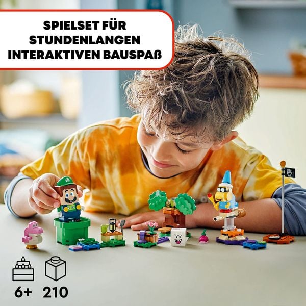 Produktbild: LEGO Super Mario Abenteuer mit dem interaktiven LEGO Luigi 71440