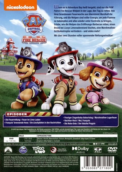 Produktbild: PAW Patrol: Fire Rescue