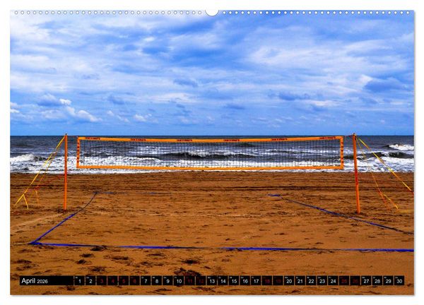 Produktbild: Volleyball Action (Wandkalender 2026 DIN A2 quer), CALVENDO Monatskalender